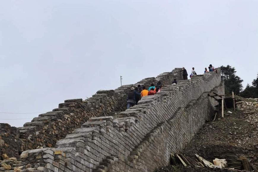 शैलुङ मिनी ग्रेटवालमा प्रवेश गर्न अव शुल्क तिर्नु पर्ने